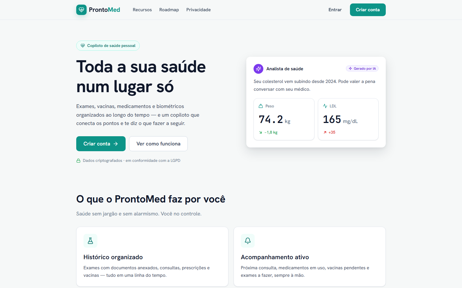 ProntoMed — Health copilot